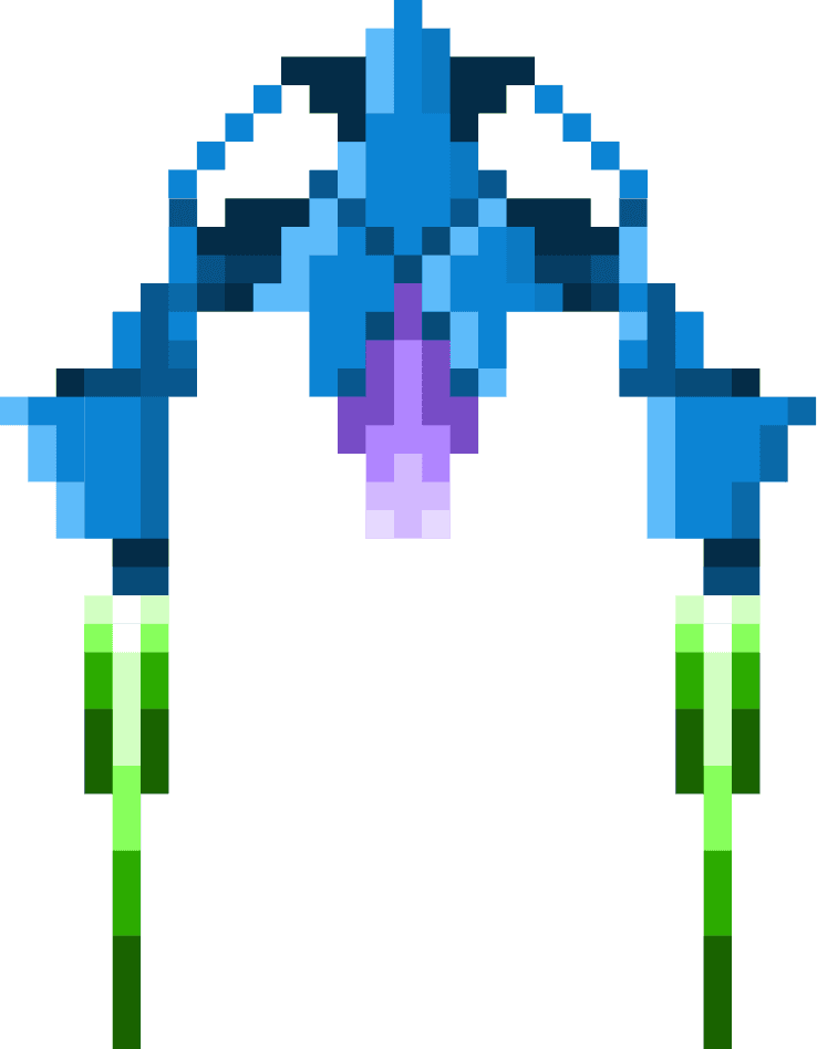 
            Blue space ship