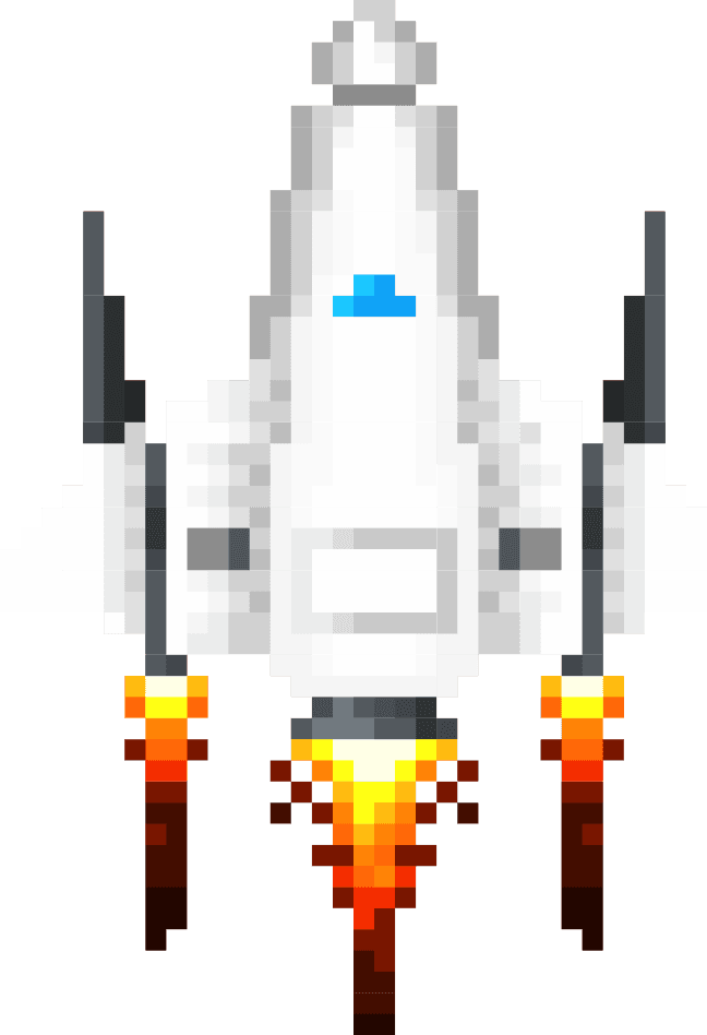 
            White space ship