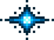 Blue sparkle